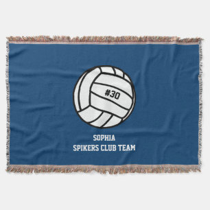 Manta Equipe Personalizada de Voleibol, Nome e Número do