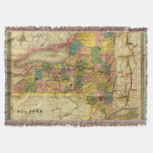 Manta Estado de New York pela rebarba do AO