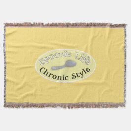 Manta Estilo de Spoonie - Amarelo Suave