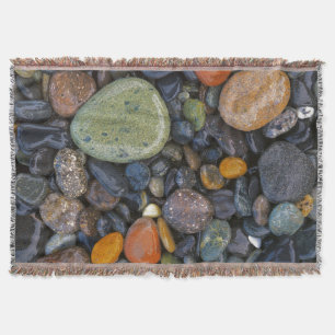 Manta EUA, Washington, Lopez Island, Praia Agate