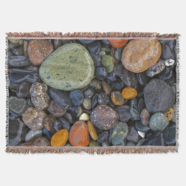 Manta EUA, Washington, Lopez Island, Praia Agate (Frente)