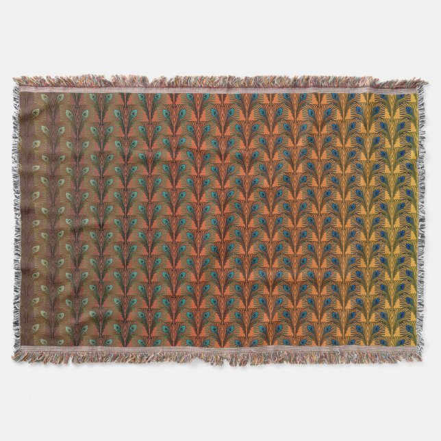 Manta Excelente Gatsby Feather art design (Frente)