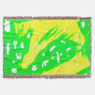 Manta Feliz Sentimento Jogar Em Branco