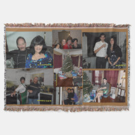 MANTA FERIAY CUSTOM PHOTO THROW BLANKET