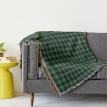 Fife Distrito de Tartan Throw Blanket