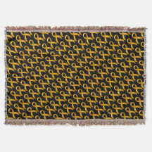 Fita do ouro do cancer da infância