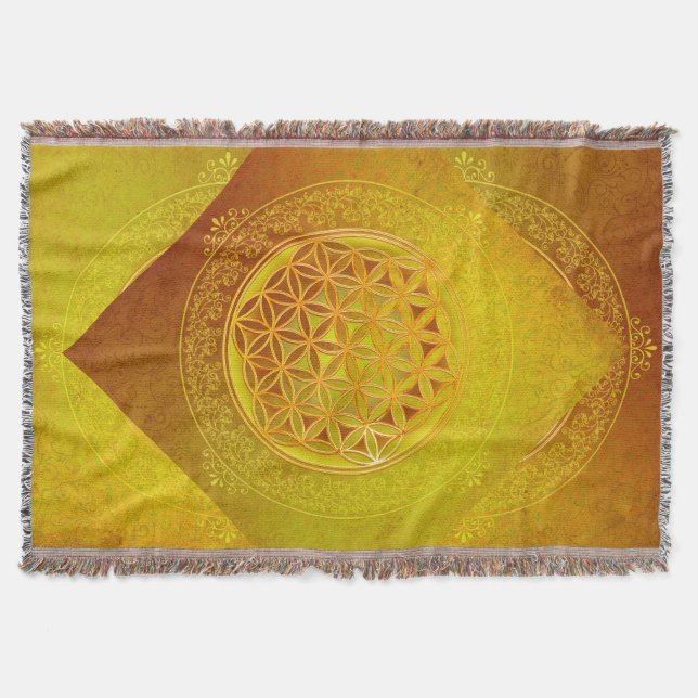 Manta Flor De Vida / Blume des Lebens - Ornamento VII (Frente)