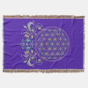 Manta Flor de Vida / Blume des Lebens - Ornamentos II