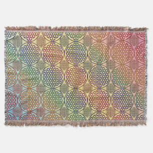 Manta Flor de Vida - padrão de granulação do selo 1