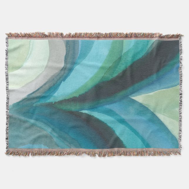 Manta Folha Azul I (Frente)