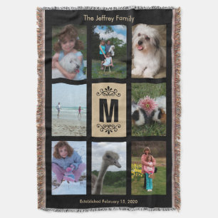 Manta Folheto do Lançamento de Fotografias Personalizado