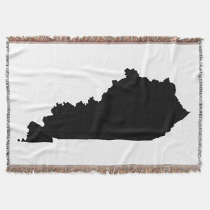 Manta Forma preta de Kentucky