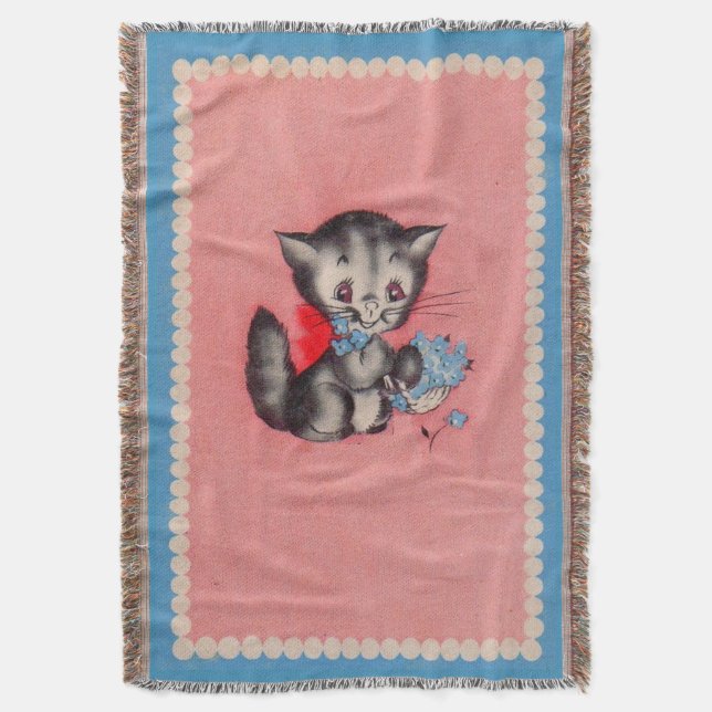 Manta gatinho doce (Frente Vertical)