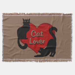 Manta Gato Lover Blanket Le Chat Black Cat Joga Blanket