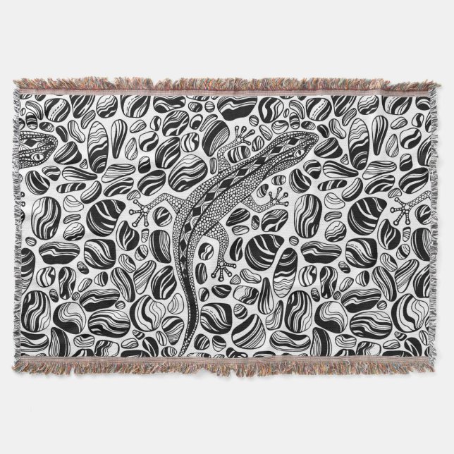 Manta Gecko e seixos (Frente)