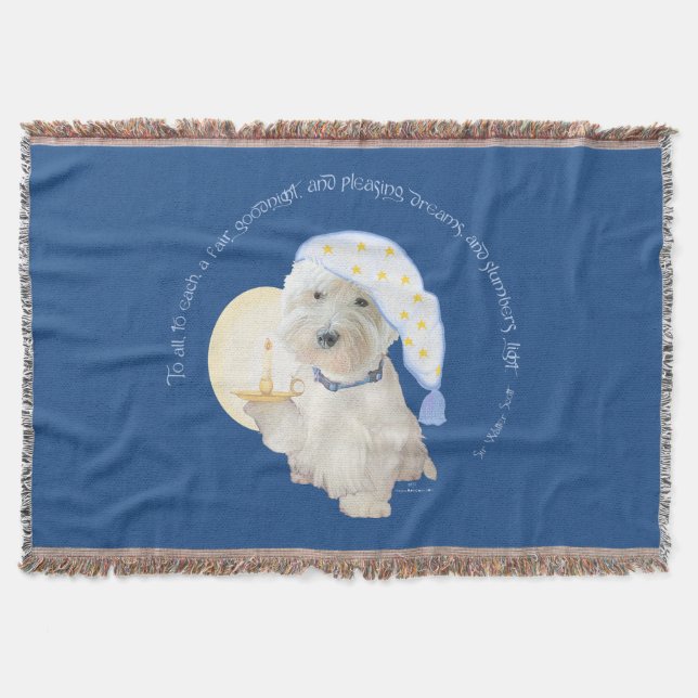 Manta Goodnight Blue (Frente)