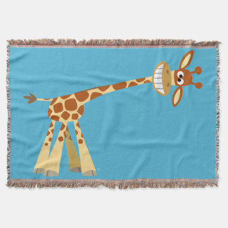 Manta Hee Hee! Girafa de Cartoon de Bobo Bonito