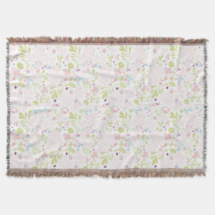 Manta indicação do teste padrão floral