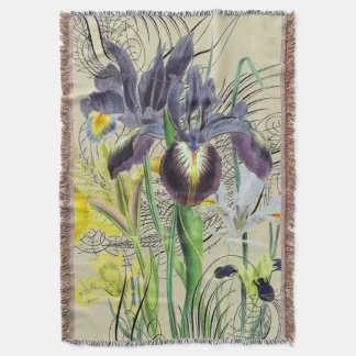 Manta Iris Floral Fantasy 2.0 Neutro
