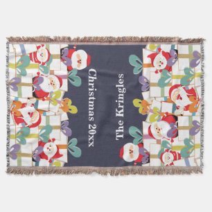 Manta Jogada de Natal, Papais noeis Divertidos