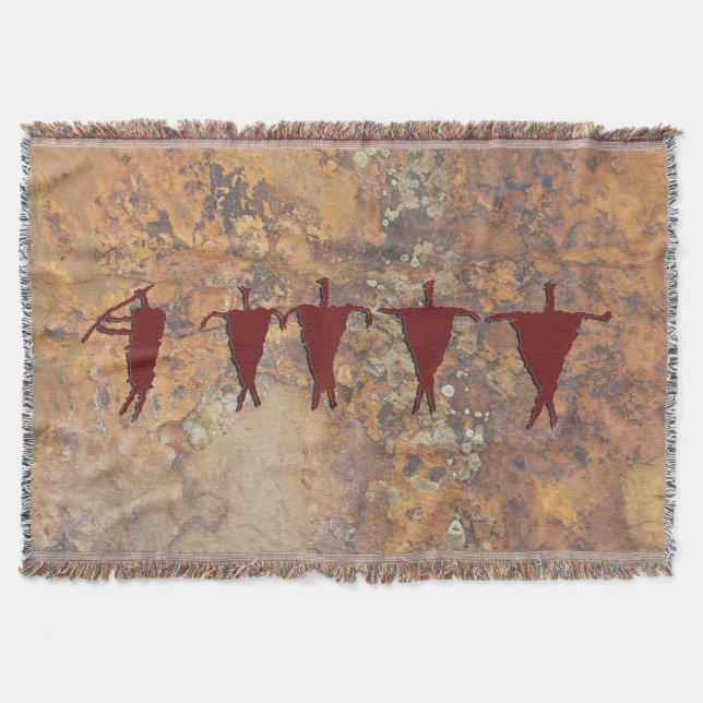 Manta Jogador de flauta e caravana (Frente)