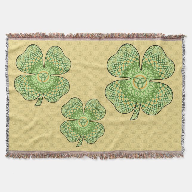 Manta Lâmpada Celular de Shamrock (Frente)