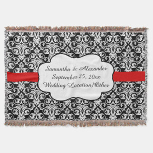 Manta Lança Personalizada de Keepape de Casamento tema d