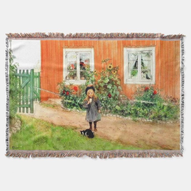 Manta Larsson - Brita com um Gato e um Sanduíche (Frente)