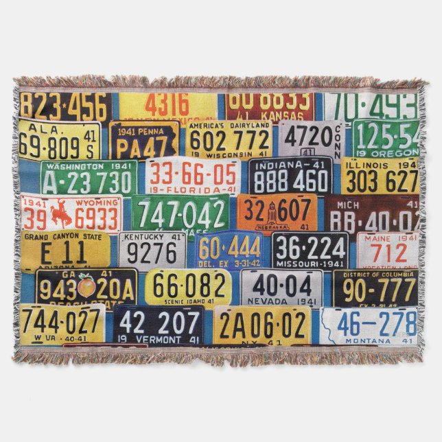 Manta License Plates por H. Wilson Smith (Frente)