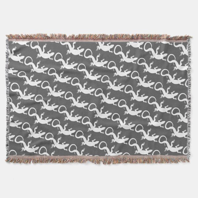Manta Lizard Art Blankets Réptil Lizard (Frente)