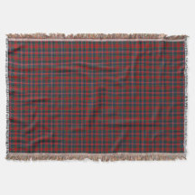MacPherson Clan Red e Royal Blue Tartan