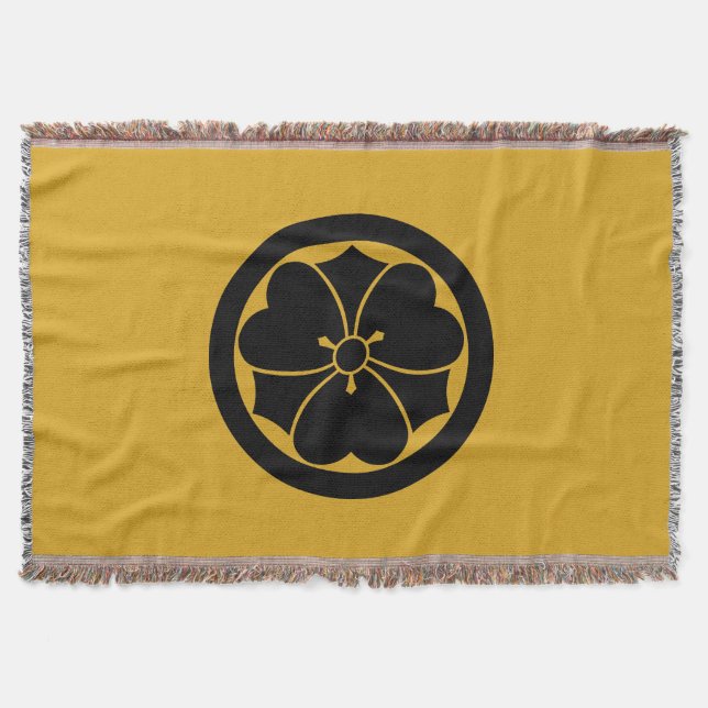 Manta Madeira ferve com espadas em círculo (Frente)