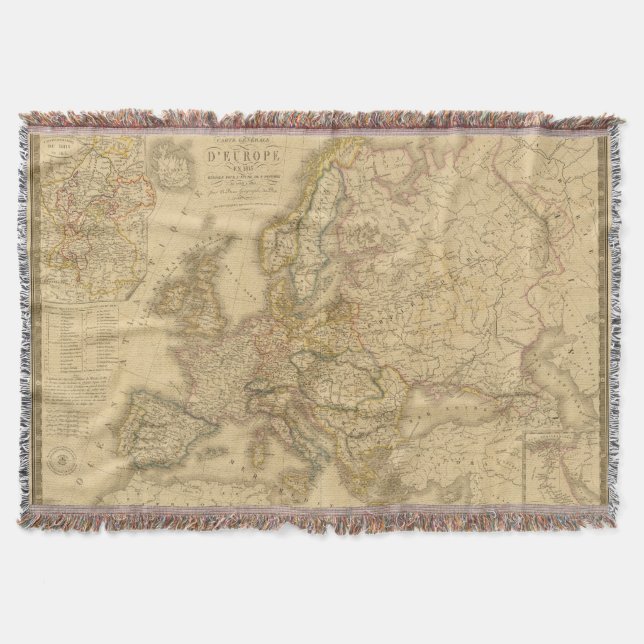 Manta Mapa de Europa 2 (Frente)