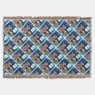 Manta Merry Christmas Prancing Reindeer