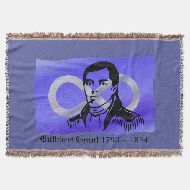 Manta Metis Hero Blanket Cuthbert Grant Blankets (Frente)