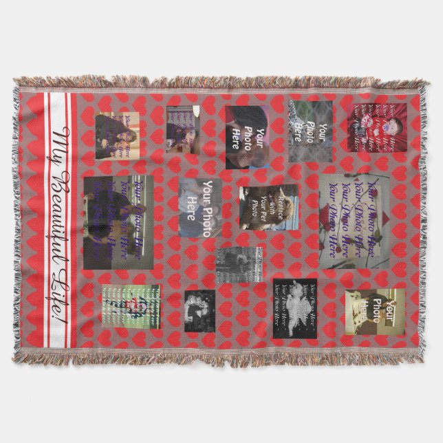 Manta Meu legado bonito da família da vida (Frente)