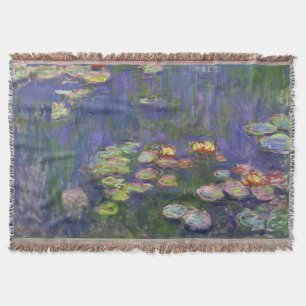 Manta Monet Water Lily - Pintura de plataforma