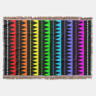 Manta Montanhas Asteca - Arco-Íris 01