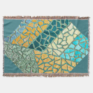 Manta Mosaico da Pintura em Aquaico + suas ideias