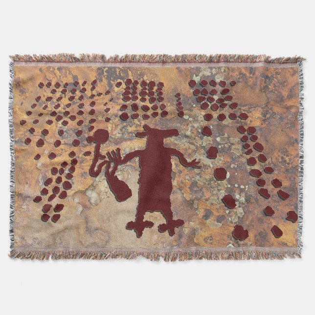 Manta Mulher e chacal da aranha (Frente)