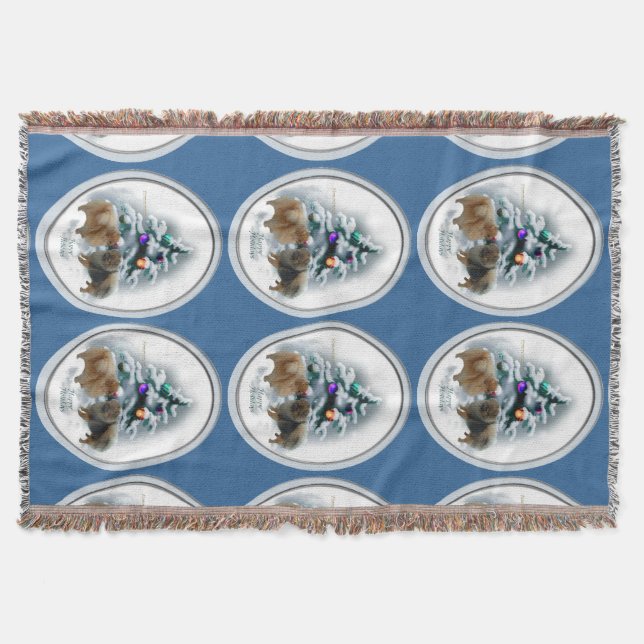 Manta Natal Pomerano (Frente)