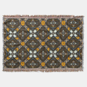 Manta Nativo Americano Moderno - 3 Throw Blanket