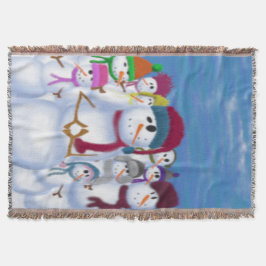 Manta Neves Cuta e Whimsical