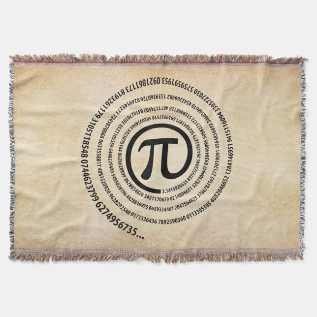 Manta No símbolo do Pi, versão espiral (Frente)