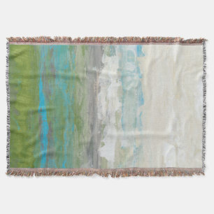 Manta Nuvens Brancas Superando Uma Linda Paisagem