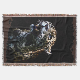 Manta O gato grande Jaguar manchou animais selvagens da