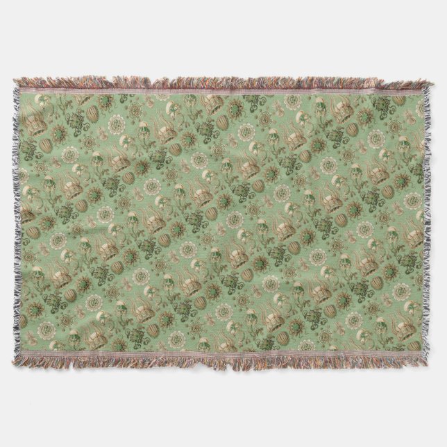 Manta O Narcomedusae de Ernst Haeckel (Frente)