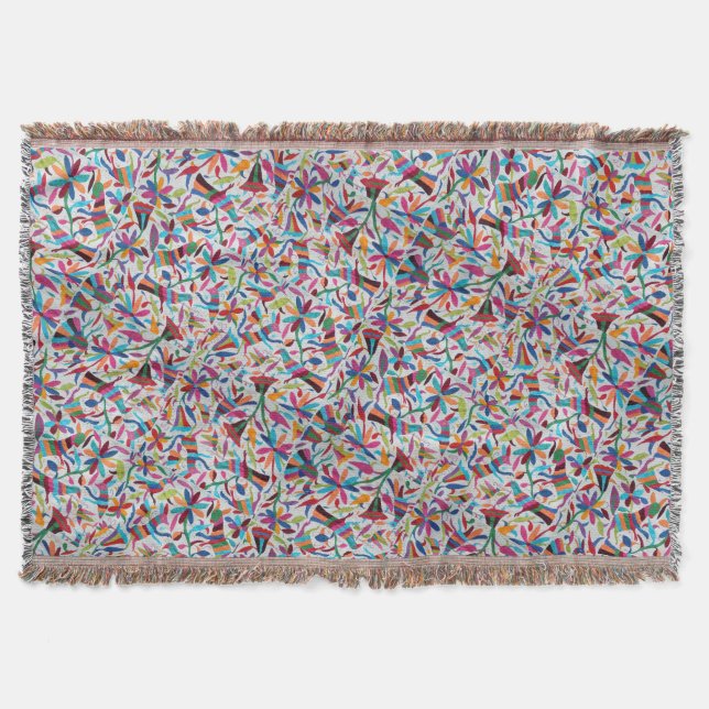 Manta Oaxaca México Boho étnico latino-americano maia (Frente)