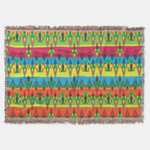 Manta Padrão Aztec