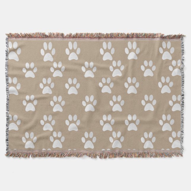 Manta Padrão de Impressão de Pinturas de Pet Adoráveis (Frente)